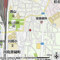 京都府京都市西京区川島北裏町1周辺の地図