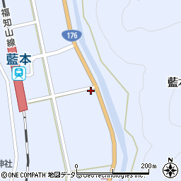 兵庫県三田市藍本930周辺の地図