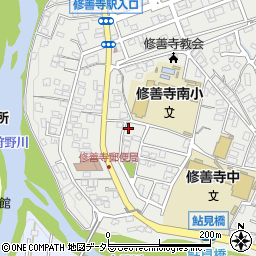 静岡県伊豆市柏久保1167周辺の地図