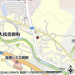 便利ＢＯＸ桂坂店周辺の地図