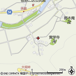 大阪府豊能郡能勢町宿野827周辺の地図