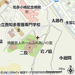 愛知県知多市新知二股24周辺の地図