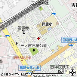 京都府京都市南区吉祥院三ノ宮西町85周辺の地図