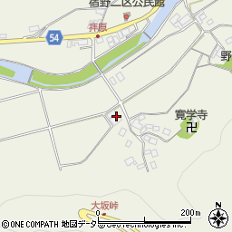 大阪府豊能郡能勢町宿野689周辺の地図