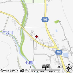 兵庫県神崎郡福崎町高岡1907周辺の地図