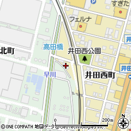 柘運送株式会社　岡崎営業所周辺の地図