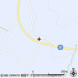 広島県庄原市比和町三河内1619周辺の地図