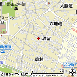 愛知県刈谷市野田町周辺の地図