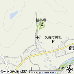大阪府豊能郡能勢町宿野262周辺の地図
