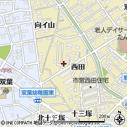 愛知県刈谷市野田町西田38-26周辺の地図