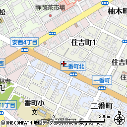 静岡県静岡市葵区一番町85周辺の地図
