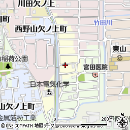 〒607-8356 京都府京都市山科区西野後藤の地図