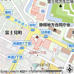 財団法人しずおか産業創造機構　創業・ベンチャー支援グループ創業支援チーム周辺の地図