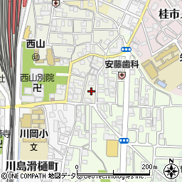 京都府京都市西京区川島北裏町2周辺の地図