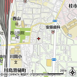 京都府京都市西京区川島北裏町3周辺の地図
