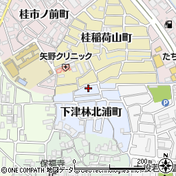 京都府京都市西京区下津林北浦町10-31周辺の地図