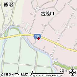 千葉県館山市古茂口7周辺の地図