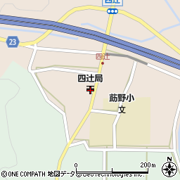 夢前四辻郵便局 ＡＴＭ周辺の地図