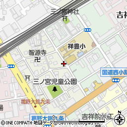 京都府京都市南区吉祥院三ノ宮西町42周辺の地図