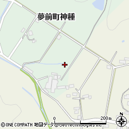 兵庫県姫路市夢前町神種7周辺の地図