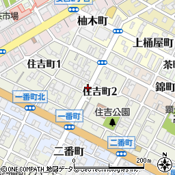 静岡県静岡市葵区住吉町周辺の地図