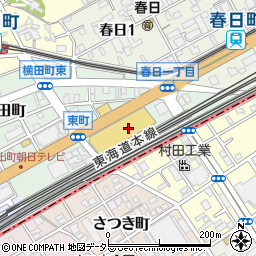 株式会社シラトリ　本部周辺の地図