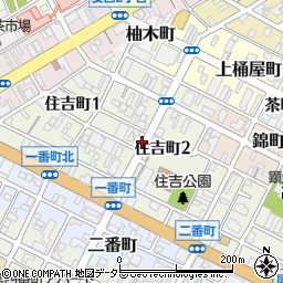 静岡県静岡市葵区住吉町周辺の地図