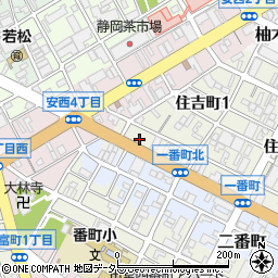 ヘアーサロン・ユイ・理容室周辺の地図
