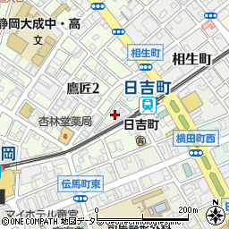 静岡デザイン専門学校周辺の地図