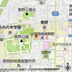 京都府医師会看護専門学校周辺の地図