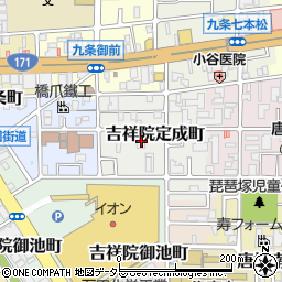 京都府京都市南区吉祥院定成町12-2周辺の地図