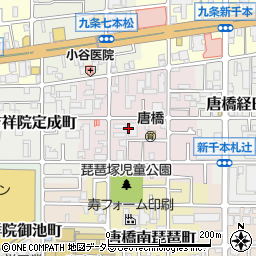 ピザーラ京都南店周辺の地図