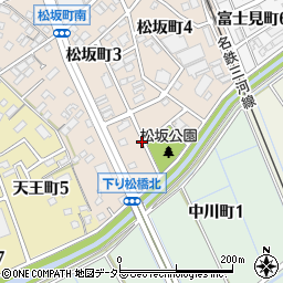 愛知県刈谷市松坂町5丁目周辺の地図