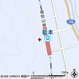 兵庫県三田市藍本991周辺の地図