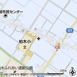 滋賀県甲賀市水口町北脇1136周辺の地図