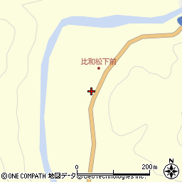 広島県庄原市比和町木屋原29周辺の地図