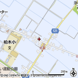 滋賀県甲賀市水口町北脇1168周辺の地図
