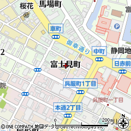 〒420-0023 静岡県静岡市葵区富士見町の地図