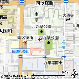森紙販売株式会社　京都支店周辺の地図