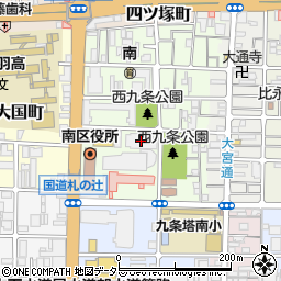 森紙販売京都支店周辺の地図