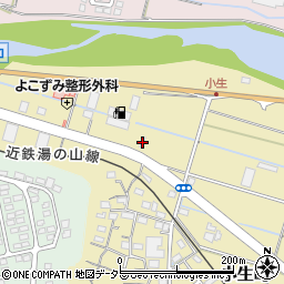 三重県四日市市小生町23周辺の地図