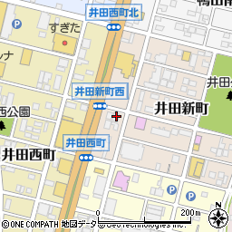 ＴＲＩＡＮＧＬＥ岡崎井田新町店周辺の地図