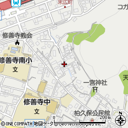 静岡県伊豆市柏久保210-3周辺の地図