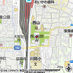 京都府京都市西京区川島北裏町29周辺の地図