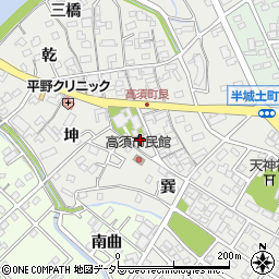 愛知県刈谷市高須町艮1周辺の地図