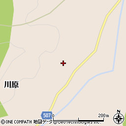 兵庫県三田市川原184周辺の地図