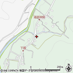 静岡県伊豆市下白岩780周辺の地図