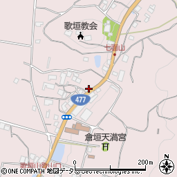 大阪府豊能郡能勢町倉垣1033-2周辺の地図