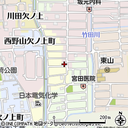 京都府京都市山科区西野大鳥井町118-123周辺の地図