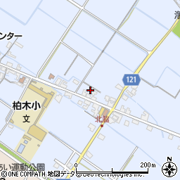 滋賀県甲賀市水口町北脇1171周辺の地図